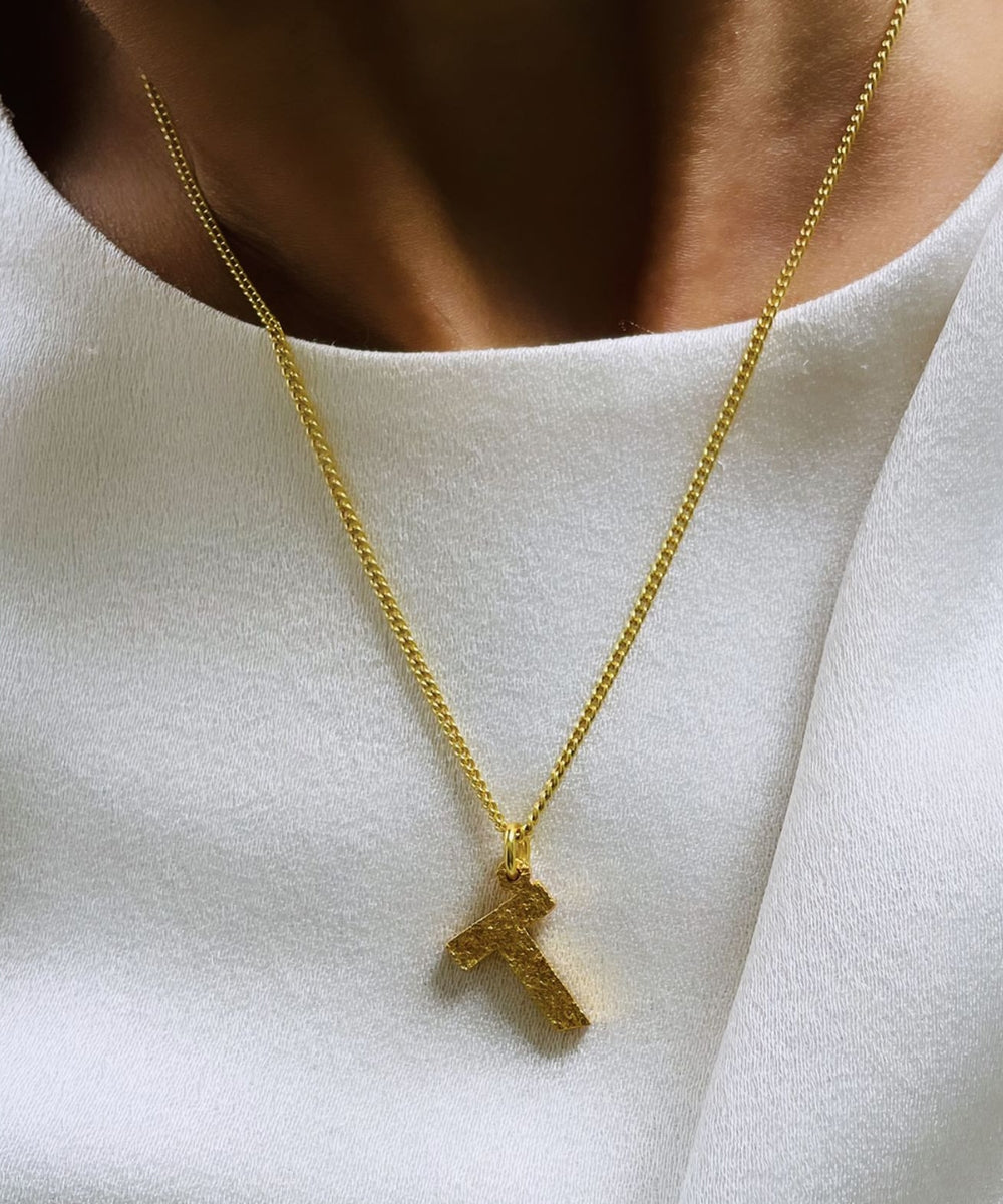 Minimalistic Initial Necklace