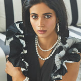MAHEEP KAPOOR - Audrey Silver Hoops