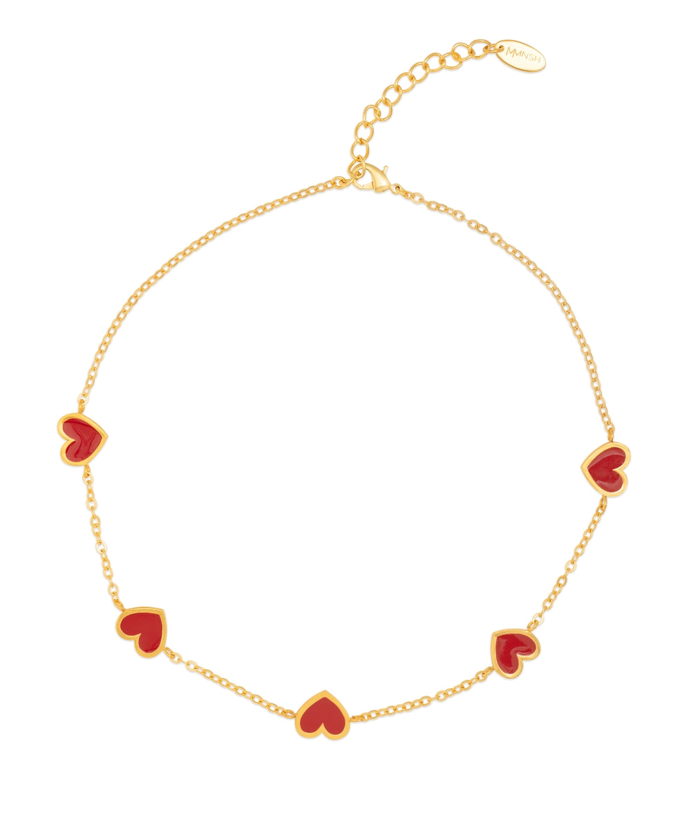 Red Heart Necklace