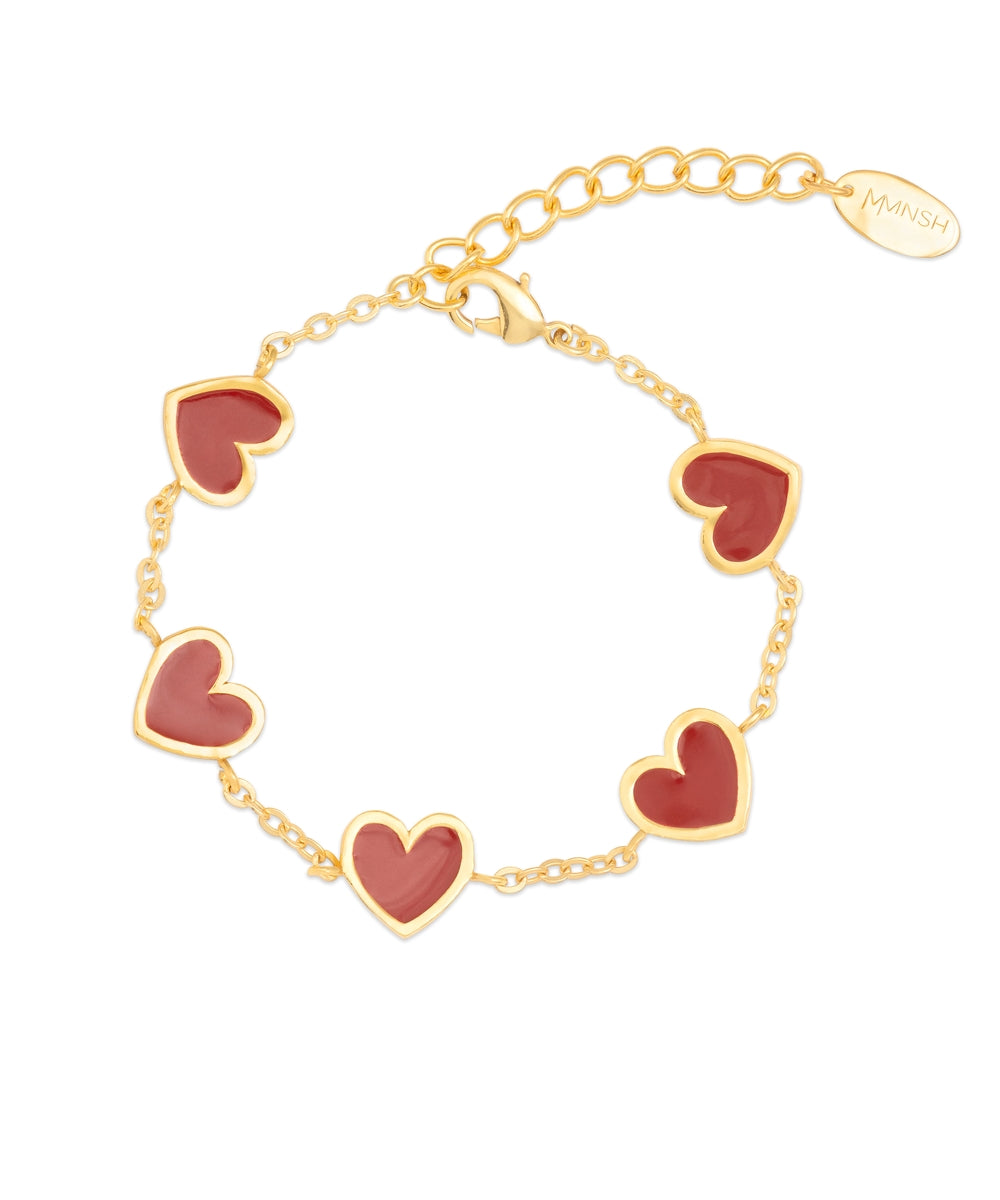 Red Heart Bracelet