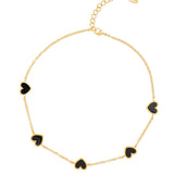 Black Heart Necklace