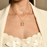 Diamond Initial Necklace
