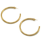 Gold Oro Hoops