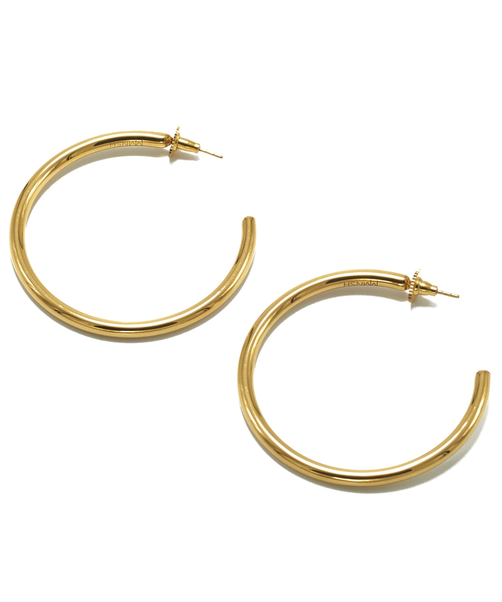 Gold Oro Hoops