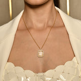Diamond Initial Necklace