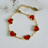 Red Heart Bracelet