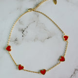 Red Heart Necklace
