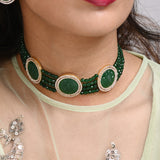 Royal Lotus Emerald Choker